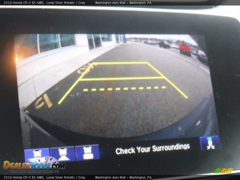 2019 Honda CR-V EX AWD Lunar Silver Metallic / Gray Photo #21