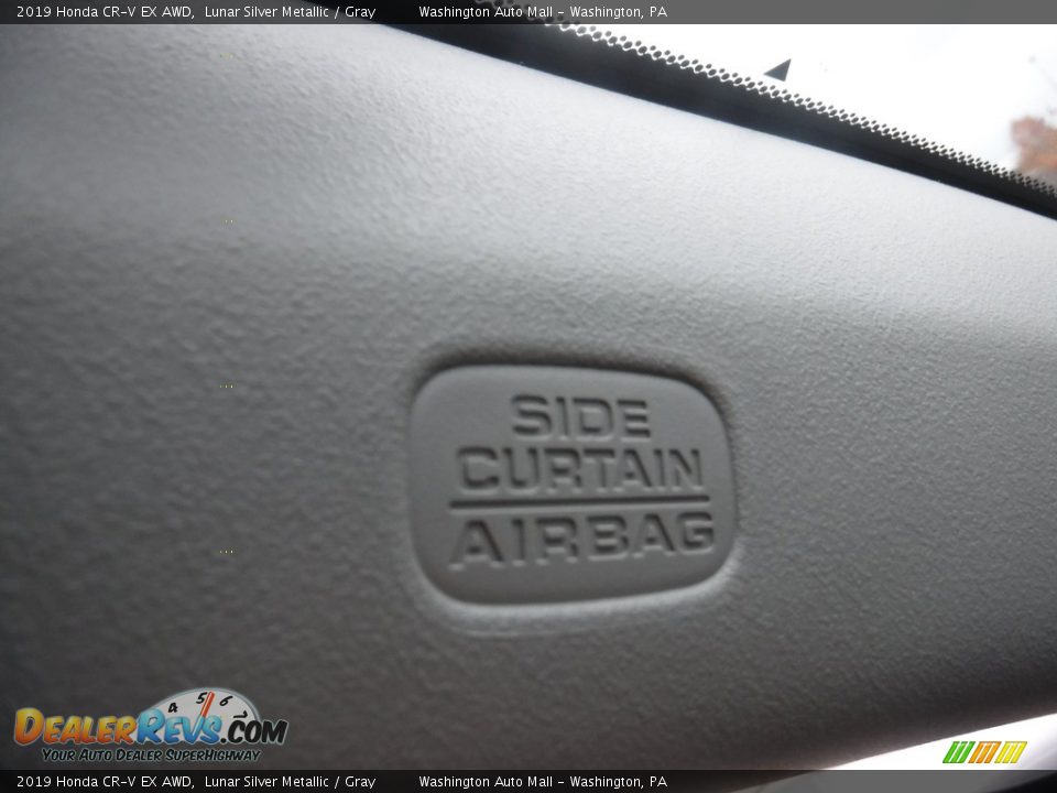 2019 Honda CR-V EX AWD Lunar Silver Metallic / Gray Photo #23