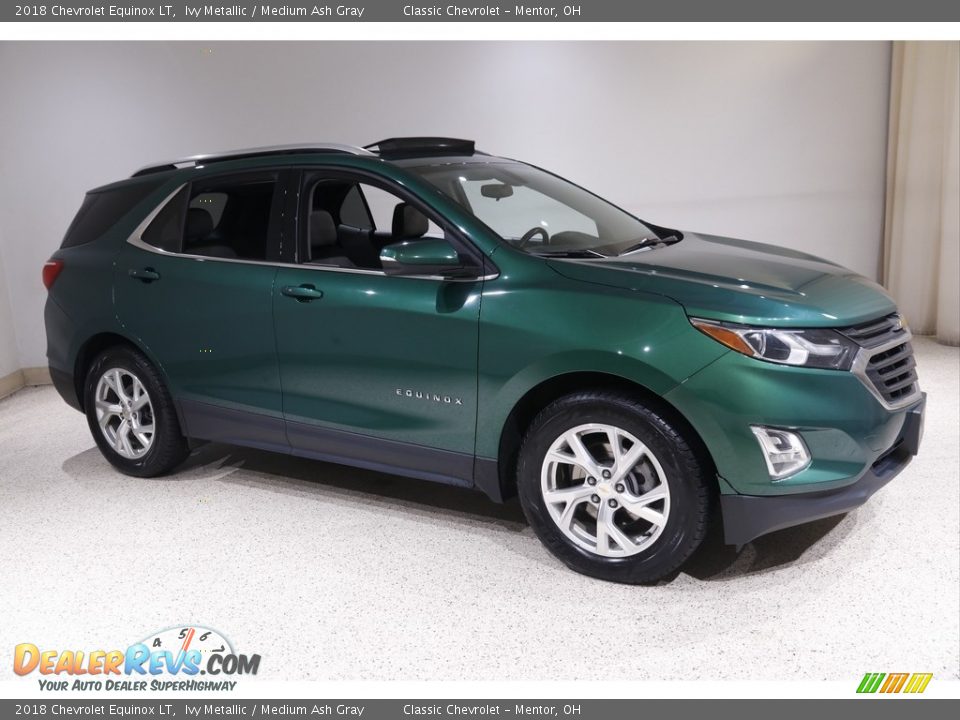 2018 Chevrolet Equinox LT Ivy Metallic / Medium Ash Gray Photo #1