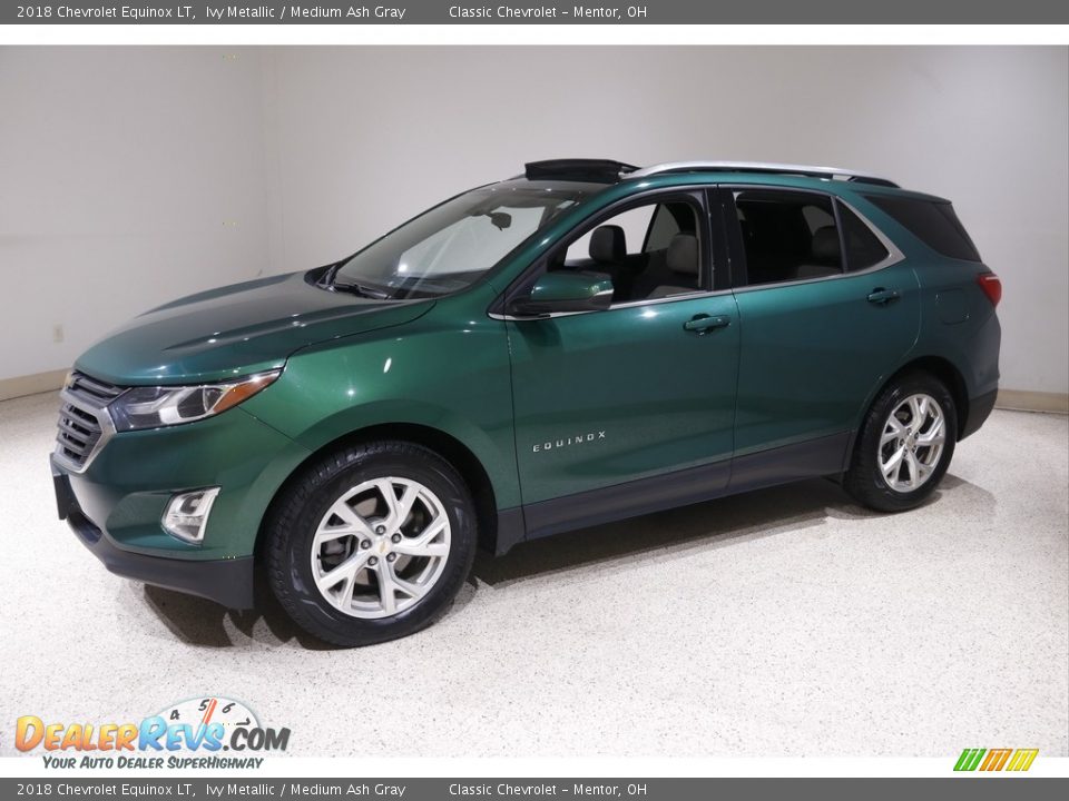 2018 Chevrolet Equinox LT Ivy Metallic / Medium Ash Gray Photo #3