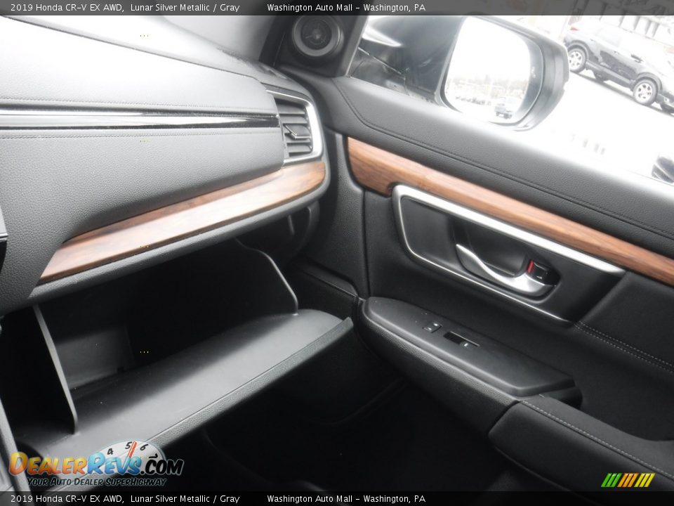 2019 Honda CR-V EX AWD Lunar Silver Metallic / Gray Photo #28