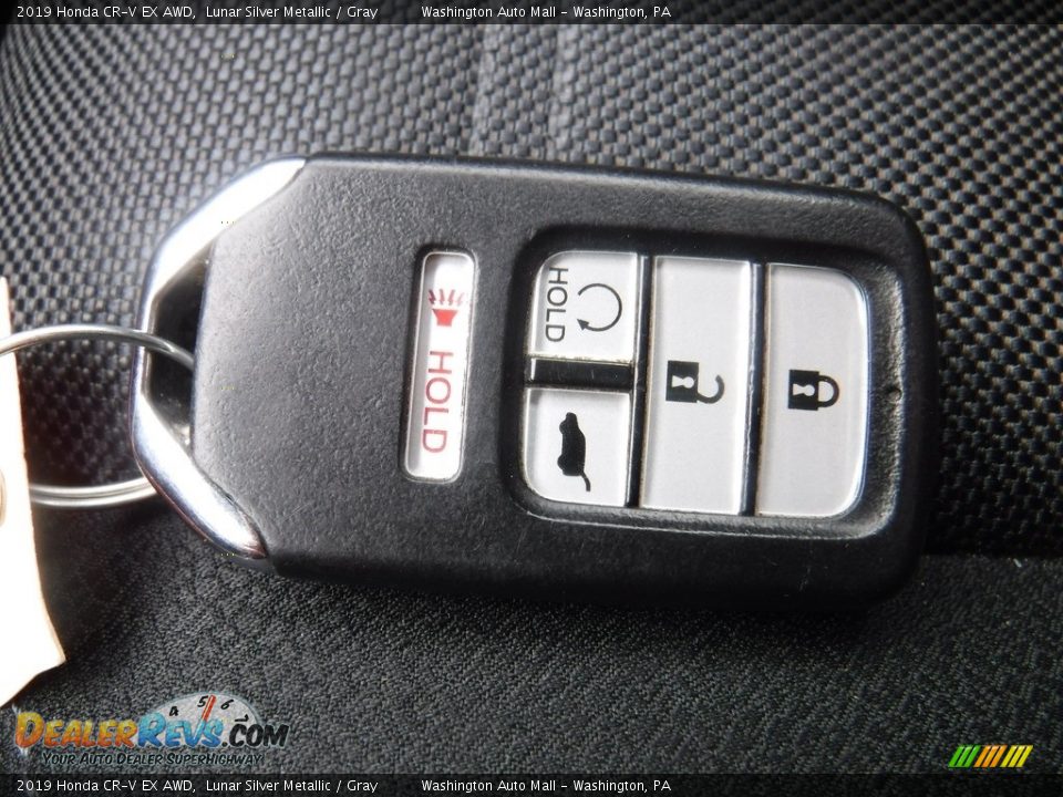 2019 Honda CR-V EX AWD Lunar Silver Metallic / Gray Photo #32