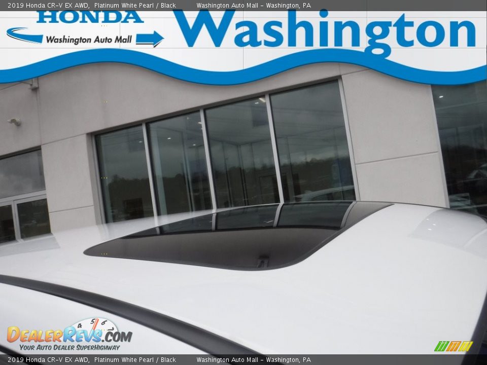 2019 Honda CR-V EX AWD Platinum White Pearl / Black Photo #4