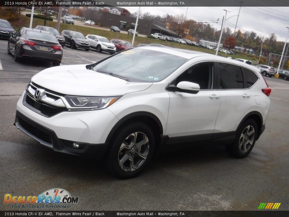 2019 Honda CR-V EX AWD Platinum White Pearl / Black Photo #6
