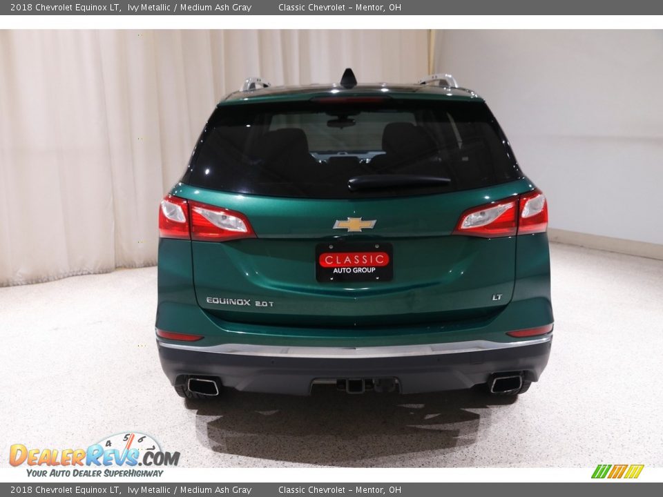 2018 Chevrolet Equinox LT Ivy Metallic / Medium Ash Gray Photo #19