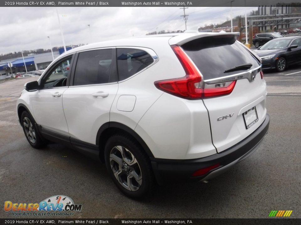 2019 Honda CR-V EX AWD Platinum White Pearl / Black Photo #8