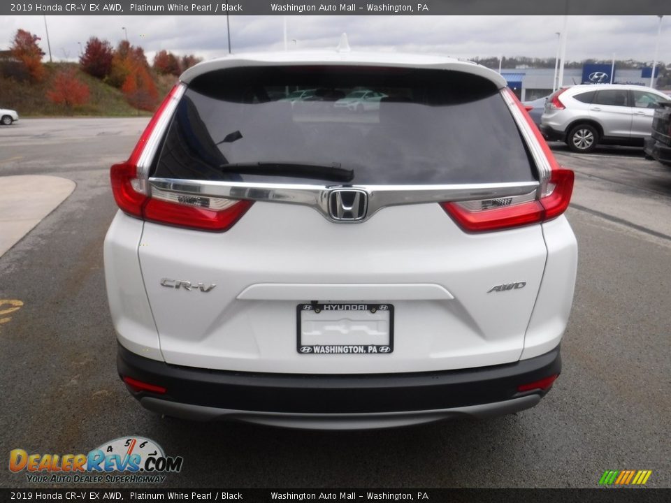 2019 Honda CR-V EX AWD Platinum White Pearl / Black Photo #9