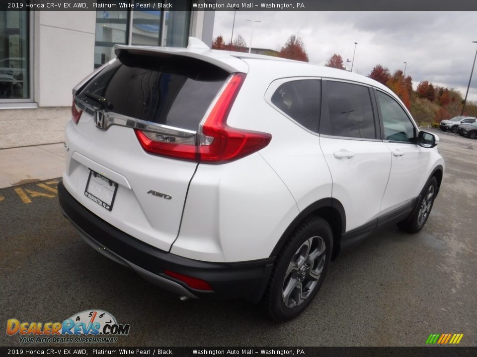2019 Honda CR-V EX AWD Platinum White Pearl / Black Photo #10