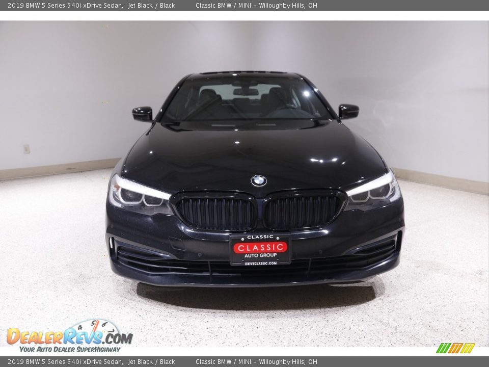 2019 BMW 5 Series 540i xDrive Sedan Jet Black / Black Photo #2