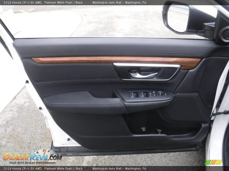 2019 Honda CR-V EX AWD Platinum White Pearl / Black Photo #13