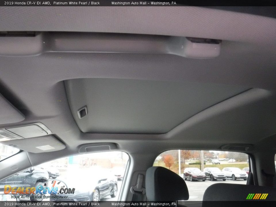 2019 Honda CR-V EX AWD Platinum White Pearl / Black Photo #14