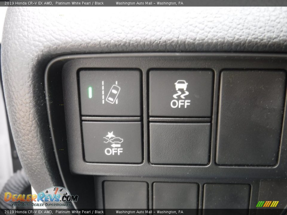 2019 Honda CR-V EX AWD Platinum White Pearl / Black Photo #17