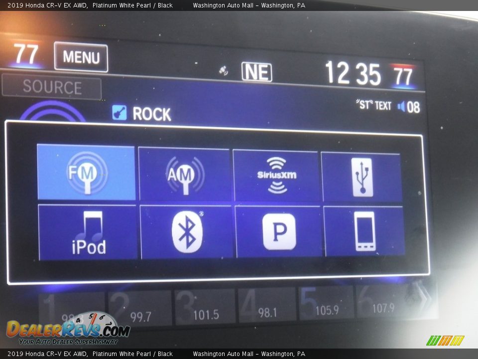 2019 Honda CR-V EX AWD Platinum White Pearl / Black Photo #19