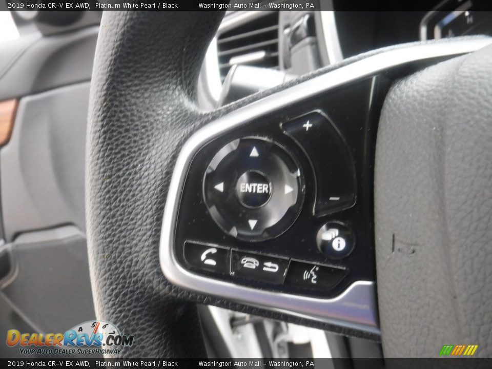 2019 Honda CR-V EX AWD Platinum White Pearl / Black Photo #25