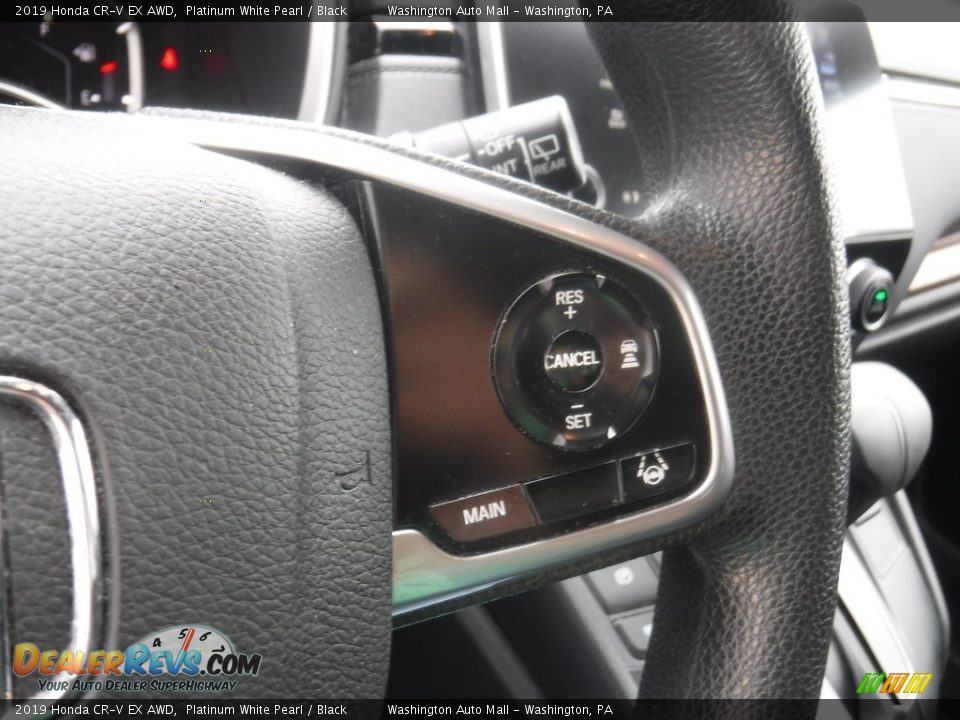 2019 Honda CR-V EX AWD Platinum White Pearl / Black Photo #26