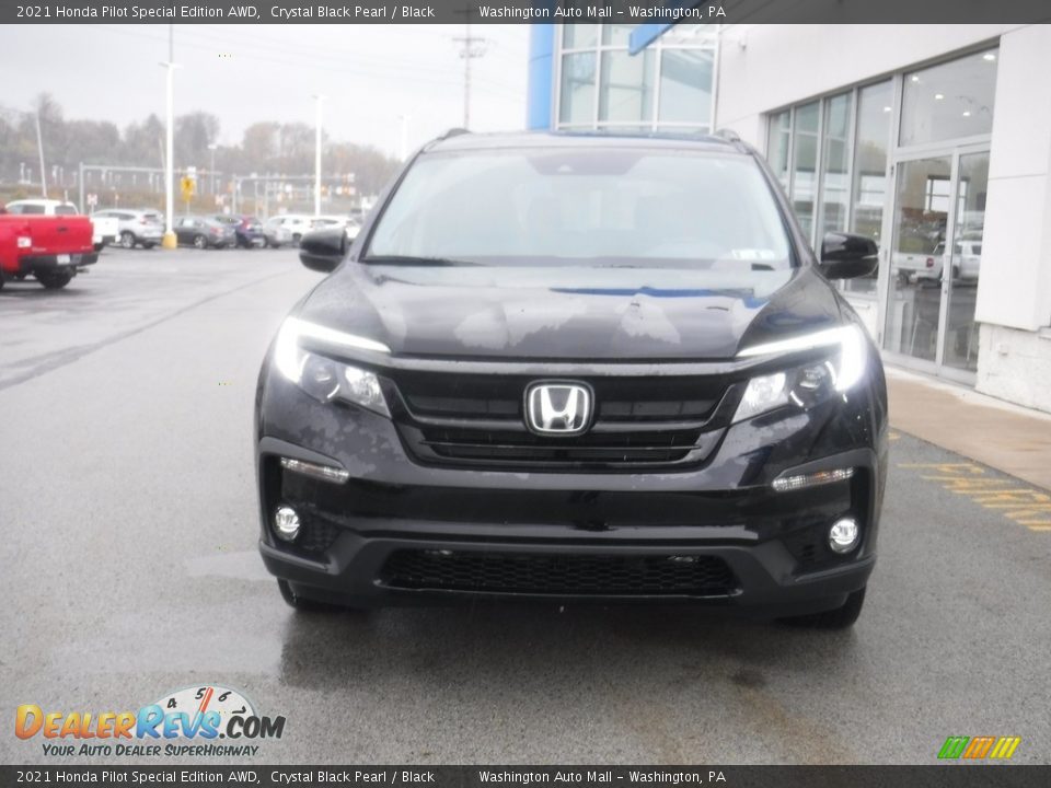 2021 Honda Pilot Special Edition AWD Crystal Black Pearl / Black Photo #5