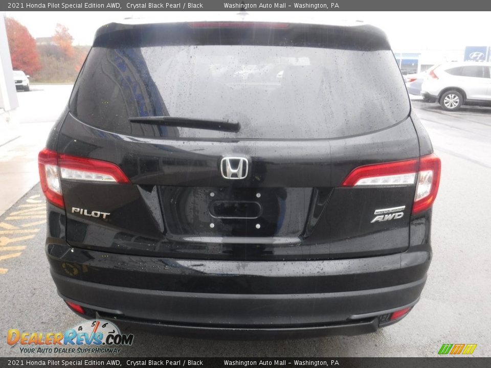 2021 Honda Pilot Special Edition AWD Crystal Black Pearl / Black Photo #10