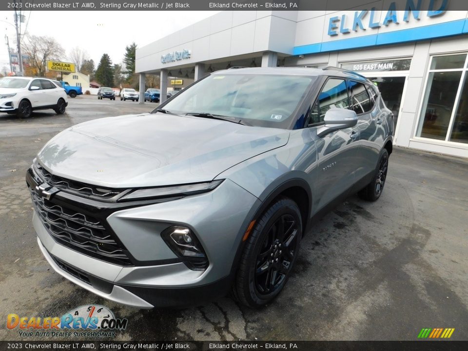 2023 Chevrolet Blazer LT AWD Sterling Gray Metallic / Jet Black Photo #2