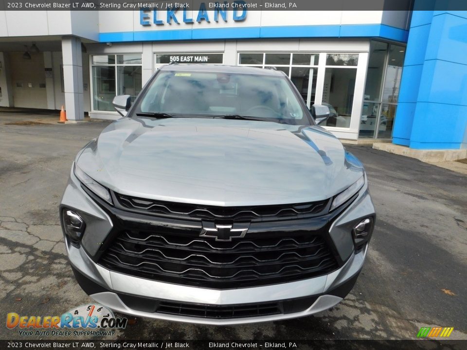 2023 Chevrolet Blazer LT AWD Sterling Gray Metallic / Jet Black Photo #3