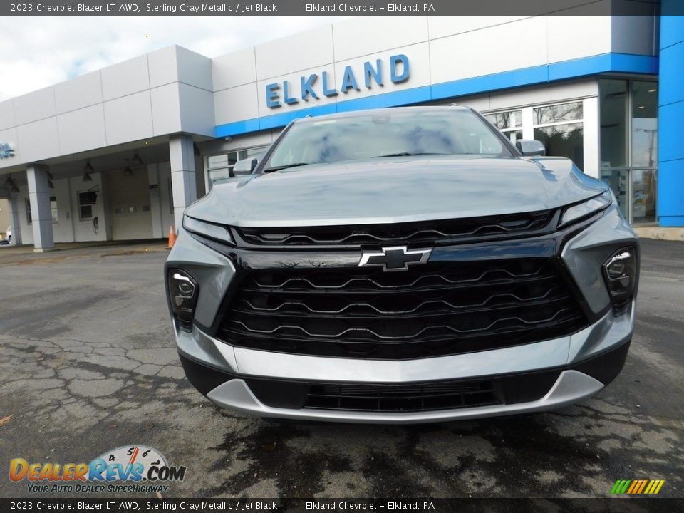 2023 Chevrolet Blazer LT AWD Sterling Gray Metallic / Jet Black Photo #4