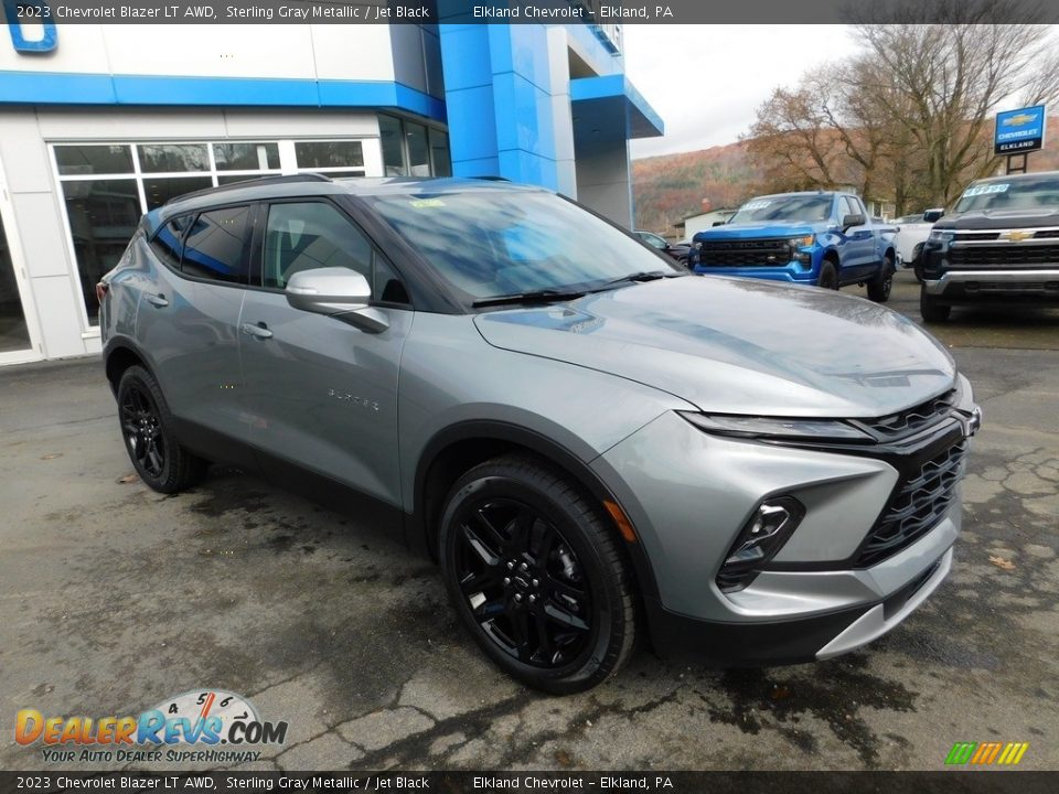 2023 Chevrolet Blazer LT AWD Sterling Gray Metallic / Jet Black Photo #5