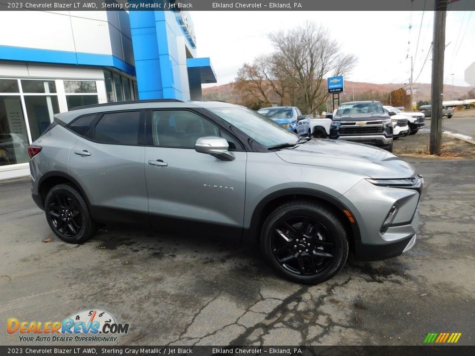 2023 Chevrolet Blazer LT AWD Sterling Gray Metallic / Jet Black Photo #6