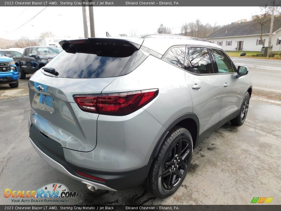 2023 Chevrolet Blazer LT AWD Sterling Gray Metallic / Jet Black Photo #8