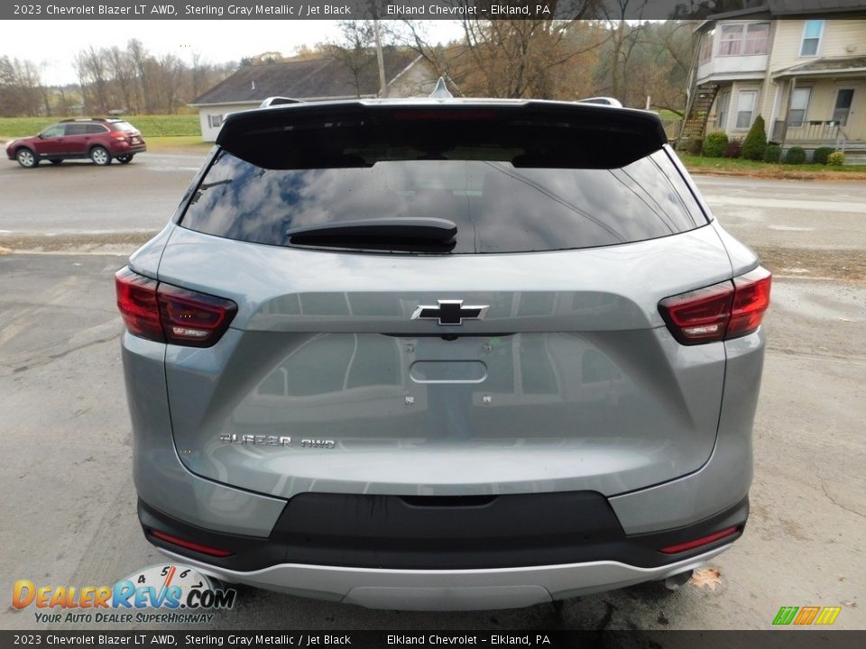 2023 Chevrolet Blazer LT AWD Sterling Gray Metallic / Jet Black Photo #9