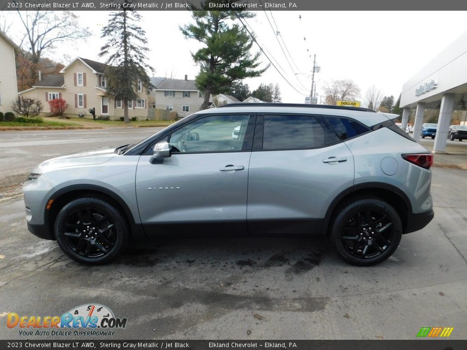 2023 Chevrolet Blazer LT AWD Sterling Gray Metallic / Jet Black Photo #11