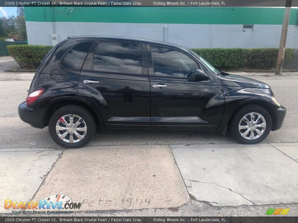 2009 Chrysler PT Cruiser LX Brilliant Black Crystal Pearl / Pastel Slate Gray Photo #1