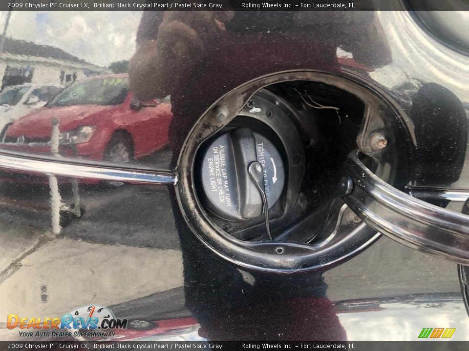 2009 Chrysler PT Cruiser LX Brilliant Black Crystal Pearl / Pastel Slate Gray Photo #2