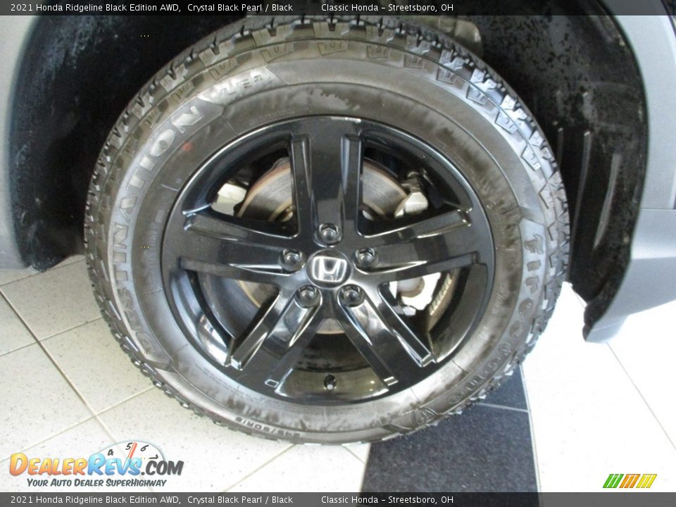 2021 Honda Ridgeline Black Edition AWD Crystal Black Pearl / Black Photo #5