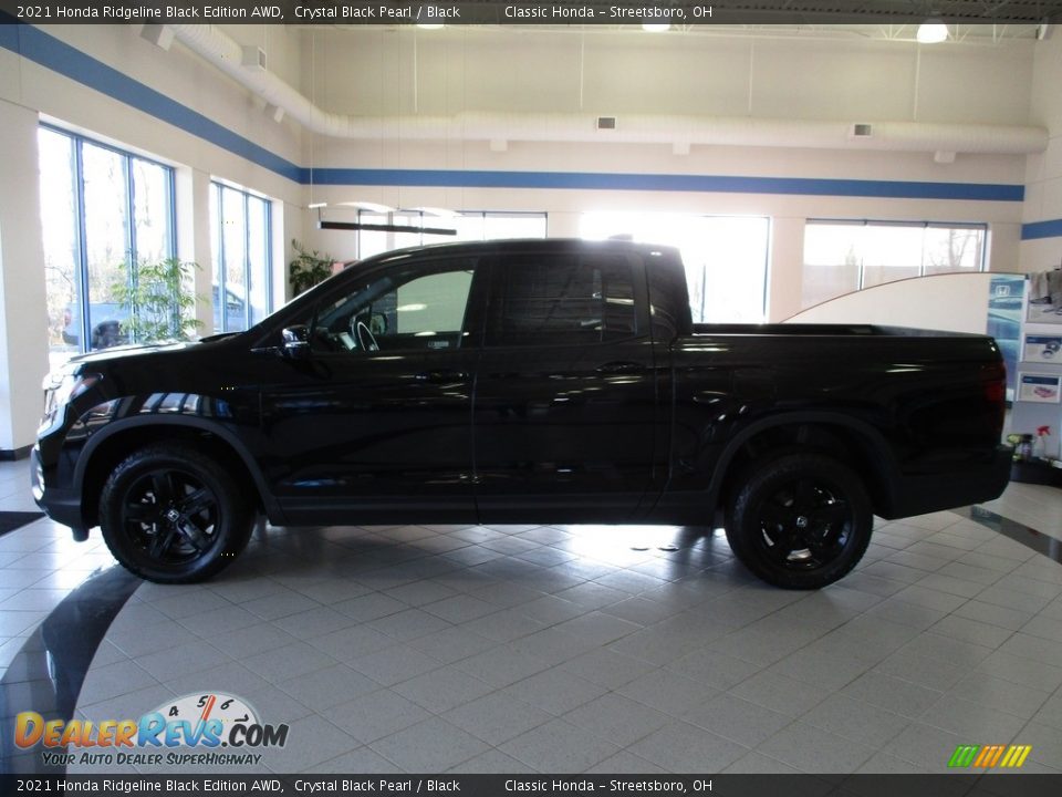 2021 Honda Ridgeline Black Edition AWD Crystal Black Pearl / Black Photo #10