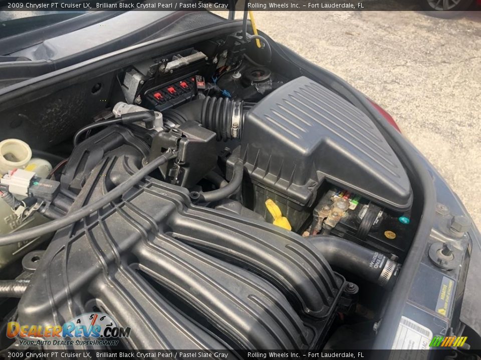 2009 Chrysler PT Cruiser LX Brilliant Black Crystal Pearl / Pastel Slate Gray Photo #10