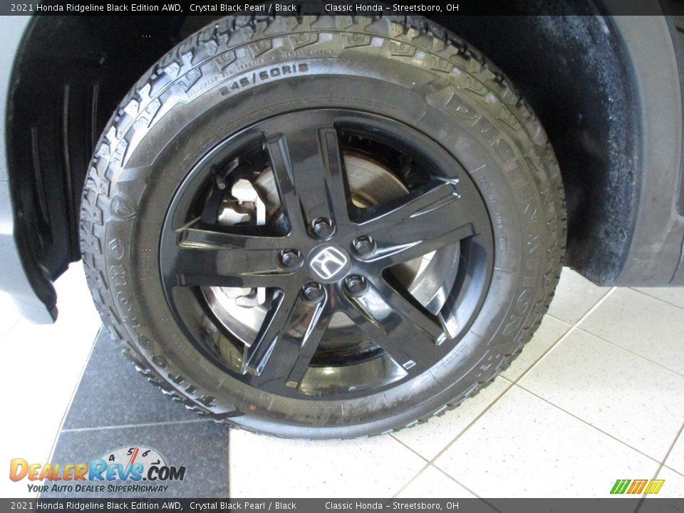 2021 Honda Ridgeline Black Edition AWD Crystal Black Pearl / Black Photo #12