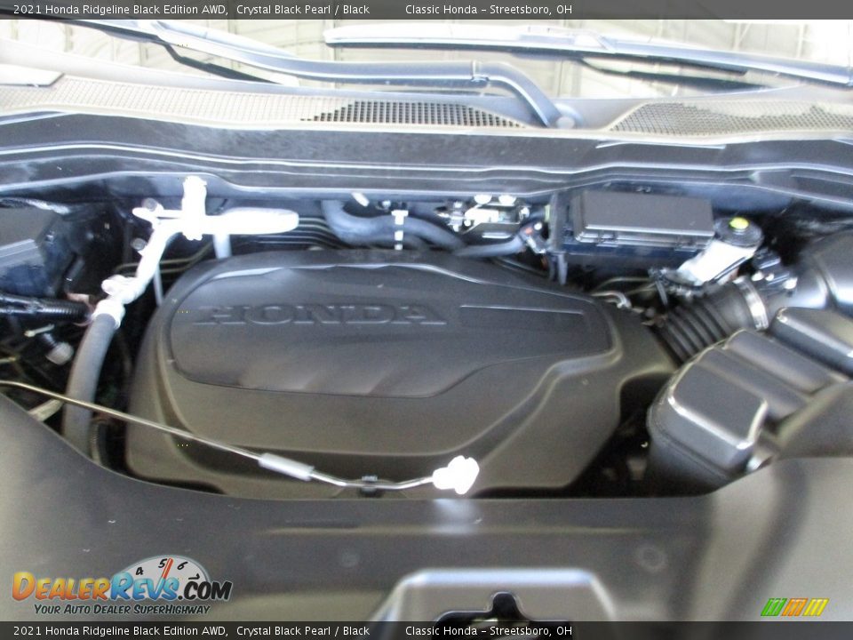 2021 Honda Ridgeline Black Edition AWD Crystal Black Pearl / Black Photo #13
