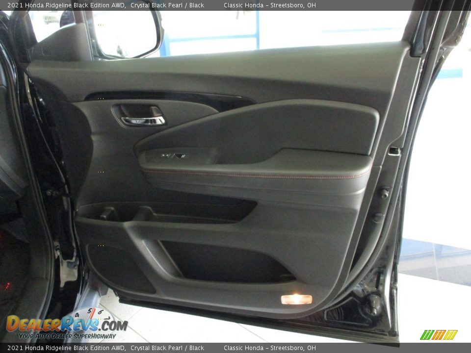 2021 Honda Ridgeline Black Edition AWD Crystal Black Pearl / Black Photo #14