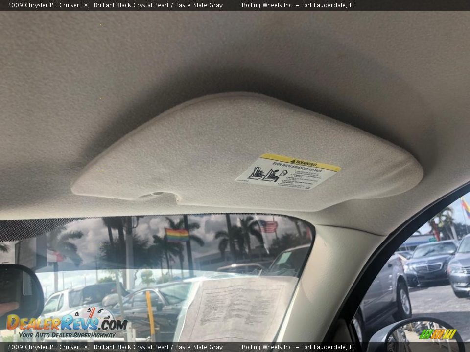 2009 Chrysler PT Cruiser LX Brilliant Black Crystal Pearl / Pastel Slate Gray Photo #13