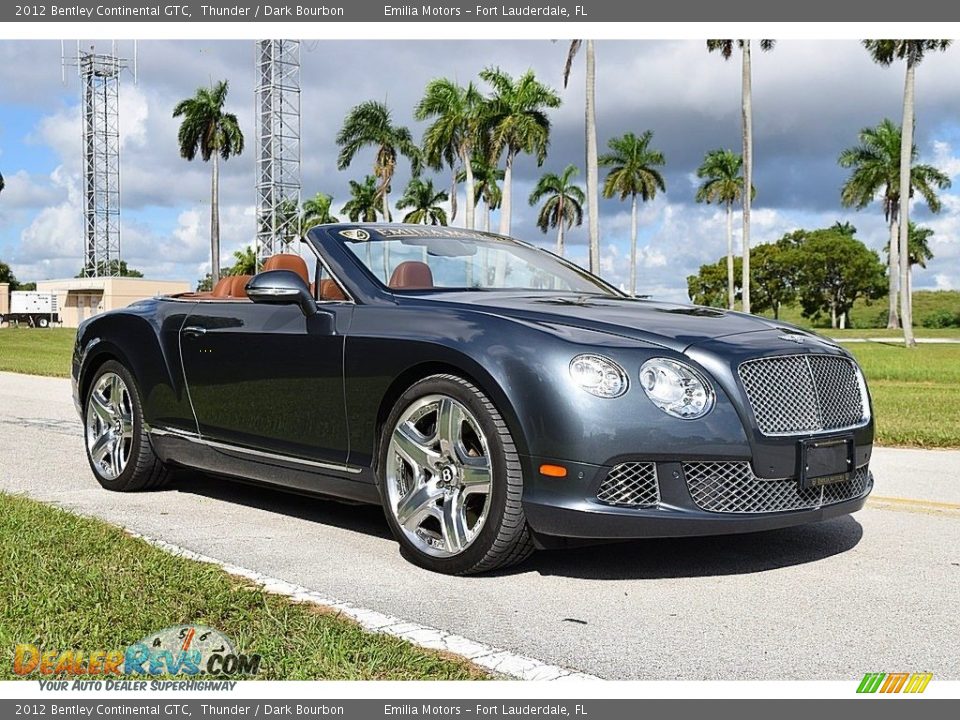 Front 3/4 View of 2012 Bentley Continental GTC  Photo #16