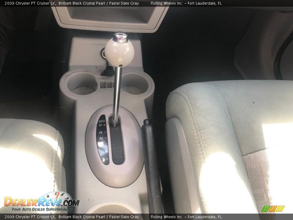 2009 Chrysler PT Cruiser LX Brilliant Black Crystal Pearl / Pastel Slate Gray Photo #14