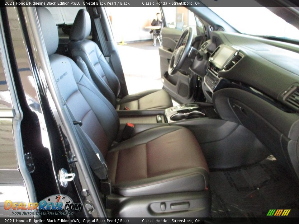 2021 Honda Ridgeline Black Edition AWD Crystal Black Pearl / Black Photo #16