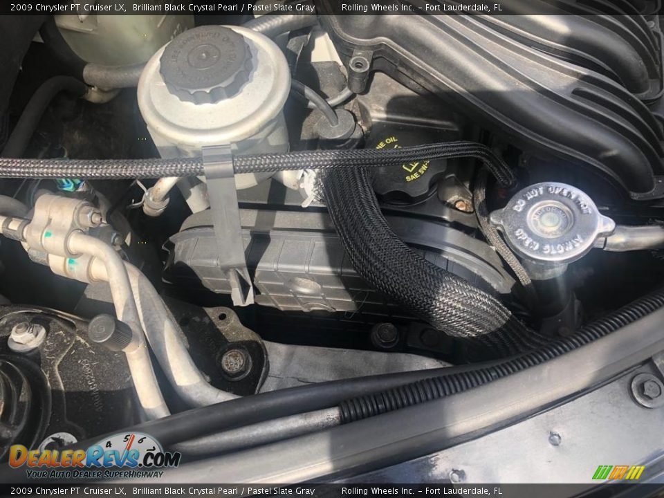 2009 Chrysler PT Cruiser LX Brilliant Black Crystal Pearl / Pastel Slate Gray Photo #15