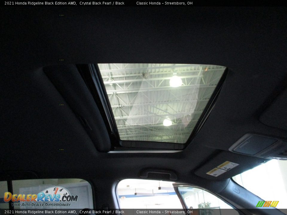 2021 Honda Ridgeline Black Edition AWD Crystal Black Pearl / Black Photo #17