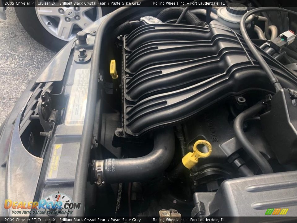 2009 Chrysler PT Cruiser LX Brilliant Black Crystal Pearl / Pastel Slate Gray Photo #16