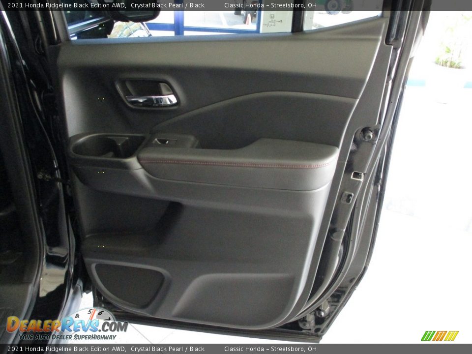 2021 Honda Ridgeline Black Edition AWD Crystal Black Pearl / Black Photo #18