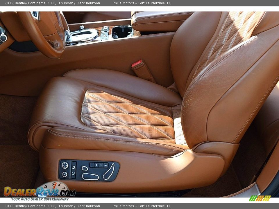 Front Seat of 2012 Bentley Continental GTC  Photo #20