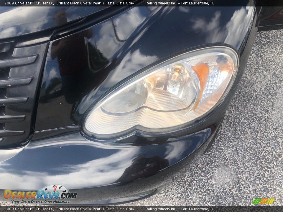 2009 Chrysler PT Cruiser LX Brilliant Black Crystal Pearl / Pastel Slate Gray Photo #18