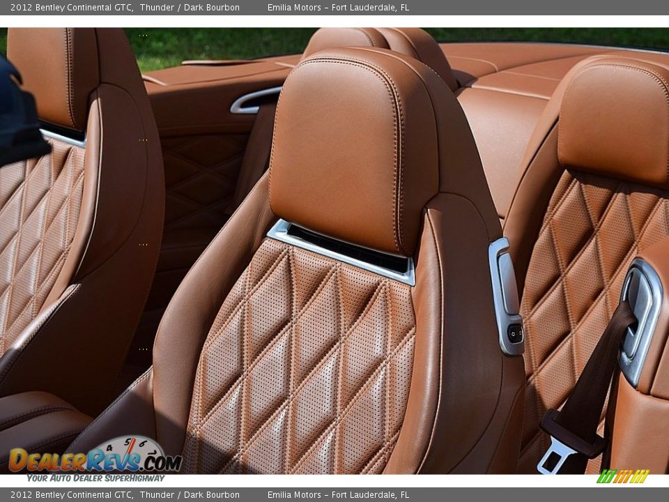 Front Seat of 2012 Bentley Continental GTC  Photo #22