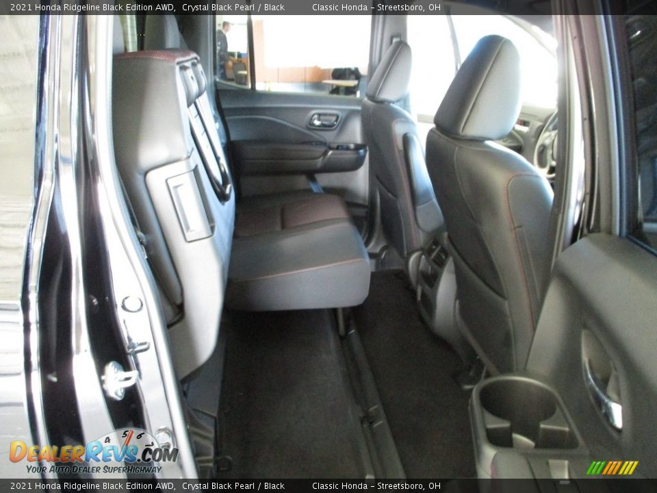2021 Honda Ridgeline Black Edition AWD Crystal Black Pearl / Black Photo #21