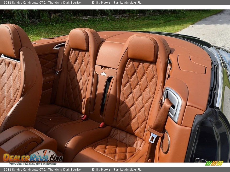 Rear Seat of 2012 Bentley Continental GTC  Photo #24